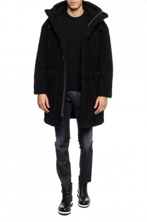 Hooded fur coat, zdjęcie 2 Hooded fur coat od Dsquared2